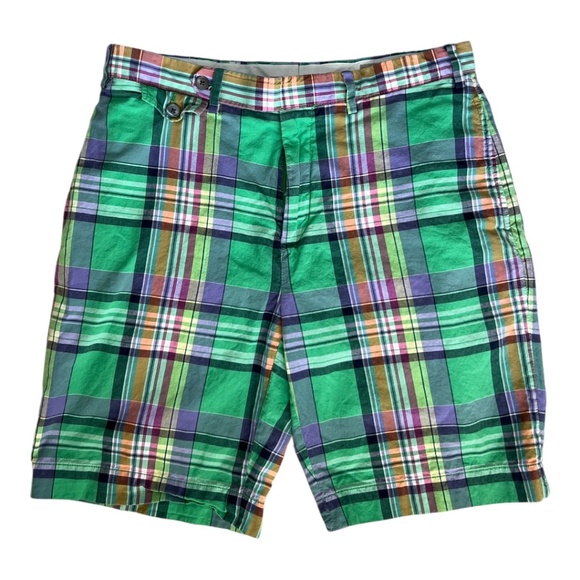 Vintage Men's Polo Ralph Lauren Authentic Indian Madras Shorts - Picture 1 of 10